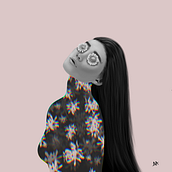 Spring Eyes . Digital Drawing project by Ana Amarante - 01.13.2021