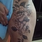 Proyecto final: Tatuaje botánico con puntillismo Ein Projekt aus dem Bereich Botanische Illustration von Edgar B. Romano. - 22.01.2021