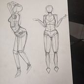 Mi Proyecto del curso: Dibujo anatómico para principiantes. Un progetto di Bozzetti, Disegno e Disegno anatomico di fabianaromani1234 - 30.01.2021