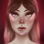 Meu projeto do curso: Retrato de personagens femininas com Procreate. Drawing project by Mariana Senciani - 01.22.2021