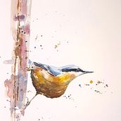 Sylvestre Ein Projekt aus dem Bereich Aquarellmalerei von genebinche - 22.01.2021