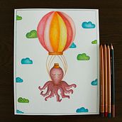 Mi Proyecto del curso: Técnicas de ilustración con acuarela y gouache. Fine Arts project by Erykah Rojas - 01.22.2021