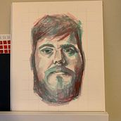 My project in Artistic Portrait with Watercolors course. Watercolor Painting project by Rachel Cain - 01.22.2021