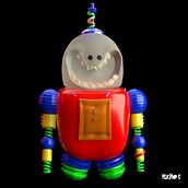 Robot Toy. Un progetto di 3D, Progettazione 3D e Character design 3D di Mariana Moreno - 22.09.2020