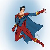 Mi Proyecto del curso: Ilustración para cómics: anatomía de un superhéroe. Un progetto di Disegno anatomico di Andres Minte - 22.01.2021