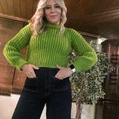 Mi Proyecto del curso: Crochet: crea prendas con una sola aguja. Een project van Haken van lorenagrzunov - 29.01.2021