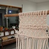Mi Proyecto del curso: Macramé: nudos básicos y complejos . Projekt z dziedziny Makrama użytkownika Daniela Mesquita - 23.01.2021