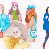 My project in Illustration Techniques to Unlock your Creativity course. Un projet de Illustration traditionnelle de Anna Smirnova - 23.01.2021