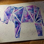 Mein Kursprojekt: Moderne Aquarelltechniken. Watercolor Painting project by pippa1912 - 01.23.2021