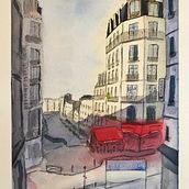 My project in Architectural Sketching with Watercolor and Ink course. Watercolor Painting project by Régis Falque - 01.23.2021