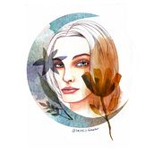 My project in Illustrated Portrait in Watercolor course. Traditional illustration, and Watercolor Painting project by Sun Lee - 01.23.2021