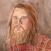 My project in Artistic Portrait with Watercolors course. Un proyecto de Pintura a la acuarela de Jeff - 23.01.2021