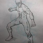 Mi Proyecto del curso: Ilustración para cómics: anatomía de un superhéroe. Un progetto di Belle arti di pablotorres0895 - 24.01.2021