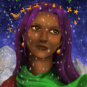 Christmas card 2020 aka My final course project . Digital Painting project by jfellinger - 12.20.2020