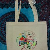 Mi Proyecto del curso: Técnicas avanzadas de bordado: puntadas y composiciones con volumen. Embroider project by Katia Andres - 04.07.2021
