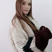 Mi Proyecto del curso: Crochet: crea prendas con una sola aguja. Crochet project by Lina María - 01.25.2021