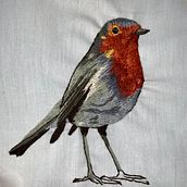 My project in Painting with Thread: Textile Illustration Techniques course. Embroider project by Ligia Maia - 01.29.2021