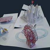 Mi Proyecto del curso: Técnicas avanzadas para la creación de libros pop-up. Mobile Design project by Edith Letessier - 01.25.2021