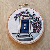 Mi Proyecto del curso: Introducción al bordado botánico . % Erika Vaicaitis tarafından hazırlanan Nakış projesi - 01.25.2021