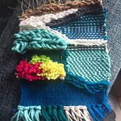 Il mare- the sea. Un projet de Teinture textile de valentina_chiodi - 26.01.2021