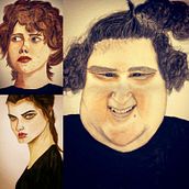 Mi Proyecto del curso: Retrato en acuarela a partir de una fotografía. Portrait Drawing project by d1anavilalba - 01.25.2021