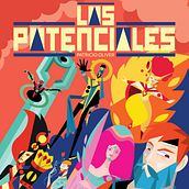 Los Potenciales . Comic, Design de personagens, Ilustração digital e Ilustração vetorial projeto de Patricio Oliver - 25.01.2021