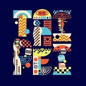 Taipéi: Lettering digital ilustrado. Projekt z dziedziny  Animacja, Animacje 2D, Design, Projektowanie graficzne, Trad, c, jna ilustracja, Ilustracja c, frowa, Grafika wektorowa, T, pografia, Liternictwo c, frowe i  Motion graphics użytkownika Pau Juárez León - 26.01.2021