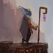 Mi Proyecto del curso: Diseño de personajes para concept art_ Criatura Dimensional . Concept Art project by Maat Saga - 04.03.2021