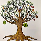 Summer Tree. Artistic Drawing project by View Riddell - 01.26.2021