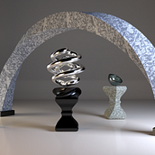Art Contemporain. 3D, 3D Design, Lighting Design, and 3D Modeling project by Héctor Pascual del Pozo - 01.26.2021