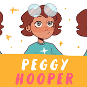 Peggy Hooper - Character Design. 2D Animation, Character Design, Concept Art, Film, Video, and TV project by isadora.polatscheck - 01.26.2021