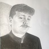 My project in Realistic Portrait with Graphite Pencil course. Portrait Drawing project by Aranka Sógor - 01.28.2021