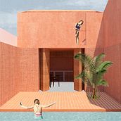 My project in Architectural Visualization Using Digital Collage course. Un projet de Architecture numérique de carlitanavas19 - 26.01.2021