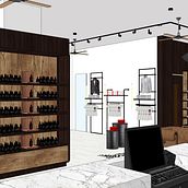 TIENDA DE ROPA BY AD. Un progetto di Interior design di Alba Delgado - 26.01.2021