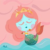Mi Proyecto del curso: Ilustración vectorial con estilo. Projekt z dziedziny Ilustracje dla dzieci użytkownika Marcela Mancia - 26.01.2021