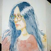 Mi Proyecto del curso: Retrato ilustrado en acuarela. Watercolor Painting project by Harol Sneyder rivera mora - 01.20.2021