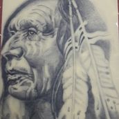 primeros trabajos para tatuaje en piel sintética. Drawing project by claudia_rodriguez_csq - 01.27.2021