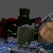 Mi Proyecto del curso: Escultura digital de criaturas fantásticas con ZBrush. 3D project by Juan David Jaramillo Gutierrez - 01.27.2021