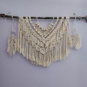 Mi Proyecto del curso: Introducción al macramé: creación de un tapiz decorativo. Projekt z dziedziny Makrama użytkownika Raquel García - 27.01.2021