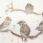 My project in Artistic Watercolor Techniques for Illustrating Birds course. Watercolor Painting project by Kimberly DePalmer - 02.16.2021