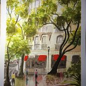 Día lluvioso. Un progetto di Street Art di angelicagarcia77088 - 02.02.2021