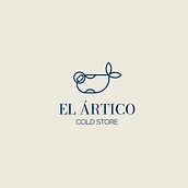 Mi Proyecto del curso: Diseño de logotipos: síntesis gráfica y minimalismo. EL ÁRTICO: COLD STORE. Graphic Design project by Carlos Rodríguez - 01.27.2021