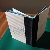 My project in Handmade Binding without Stitches course. Bookbinding project by Sumiko - 01.28.2021