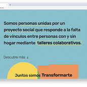 Case study: Involving users in a social project. App Design, Web Design, and UX / UI project by Lucía Lanza Casado - 01.28.2021
