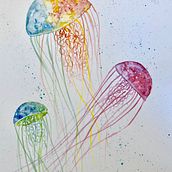 My project in Modern Watercolor Techniques course. Un progetto di Pittura e Pittura ad acquerello di bluejuniper - 27.01.2021