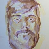 My project in Artistic Portrait with Watercolors course. Watercolor Painting project by Carol Renwick - 01.28.2021