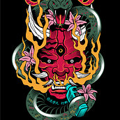 vector illustrations for shirt. Traditional illustration project by Kai Perez - 01.29.2021