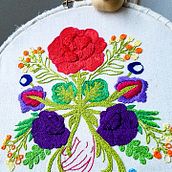 Mi Proyecto del curso: Técnica de bordado con paso atrás. Embroider, Sewing, and Creativit project by Gaby Blazquez - 01.29.2021