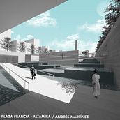 Rediseño de Plaza Francia, Caracas. Architecture project by Andrés Martínez - 01.29.2021