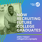 College Track Student Recruitment Campaign. Instagram Marketing project by Roberta Morris - 09.16.2020